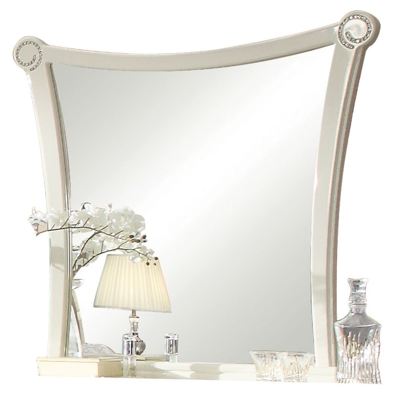 Bellagio – Mirror – Ivory High Gloss