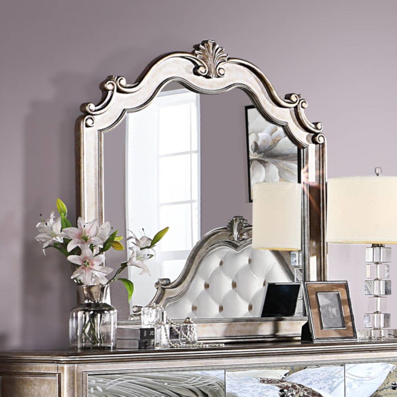 Esteban – Mirror – Antique Champagne