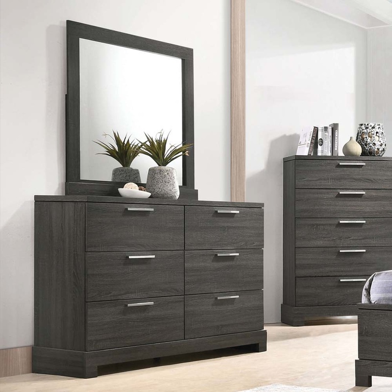 Lantha – Mirror – Gray Oak