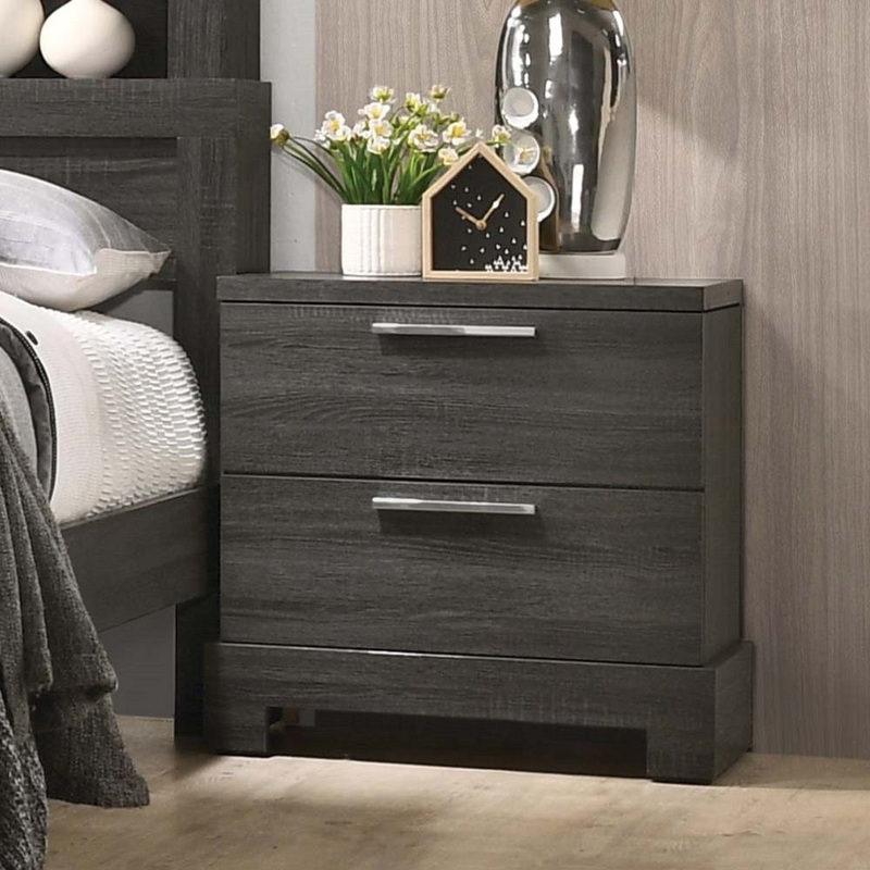 Lantha – Nightstand – Gray Oak