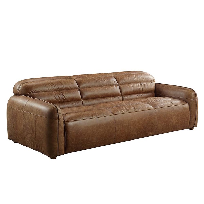 Rafer – Sofa – Cocoa Top Grain Leather
