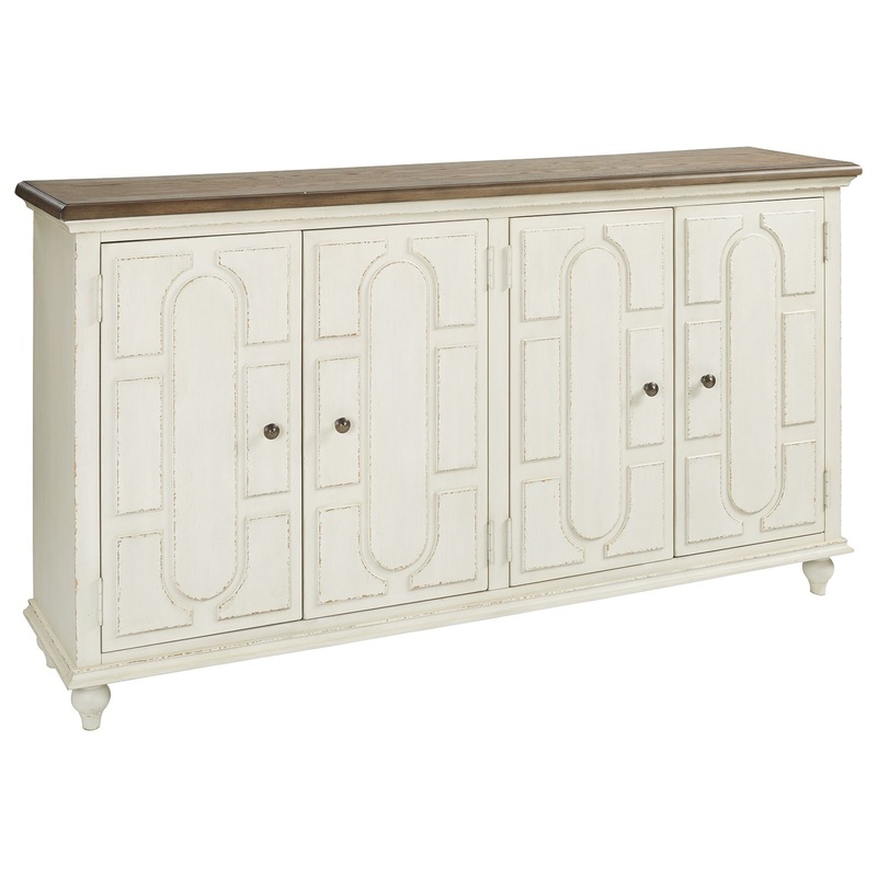 Roranville – Accent Cabinet – Antique White