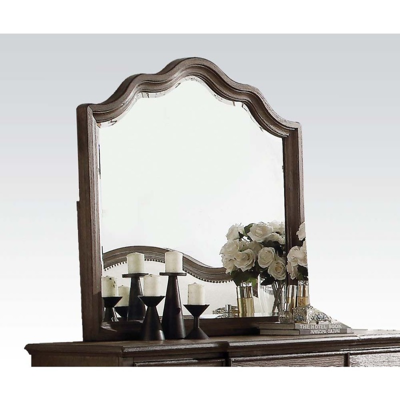 Baudouin – Mirror – Weathered Oak