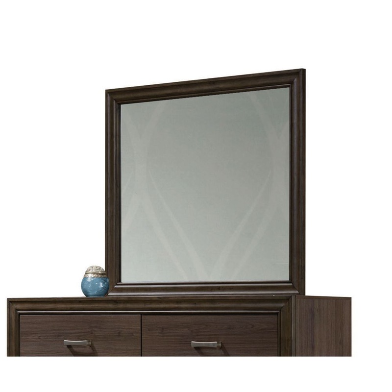 Cyrille – Mirror – Walnut