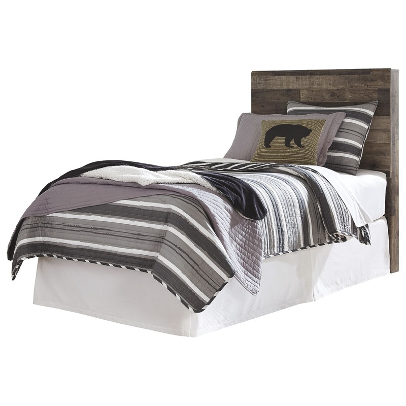 Derekson – Panel Headboard|Dark Gray|Queen|Twin|Full|King