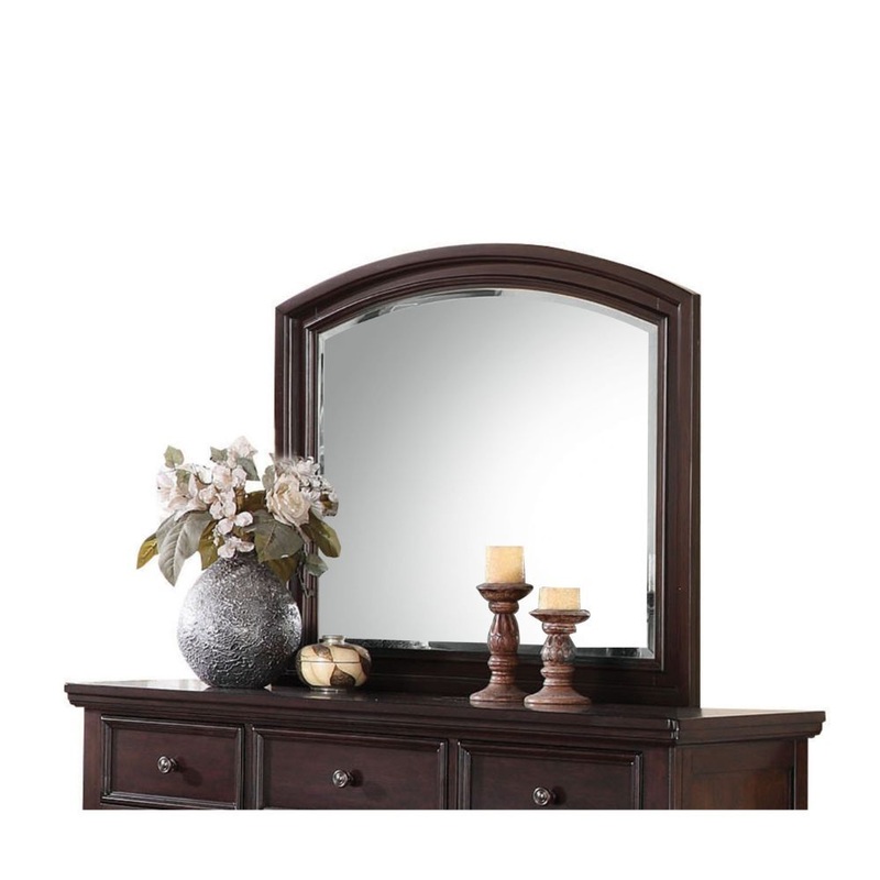 Grayson – Mirror – Dark Walnut