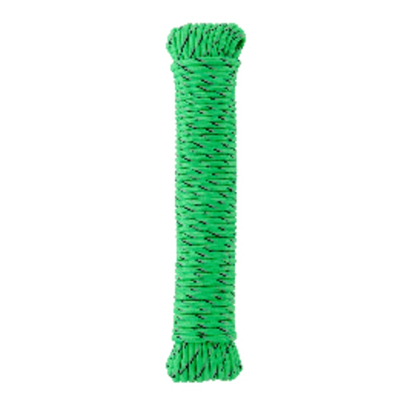 GREEN BRAIDED PP ROPE 4MM 20M