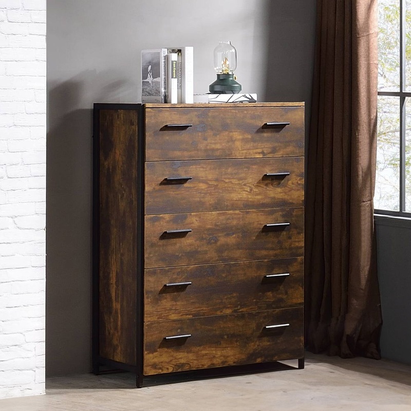 Juvanth – Chest – Rustic Oak & Black