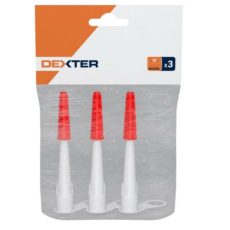 SET 3 SPOUTS FOR SILICONEE CARTRIDGES