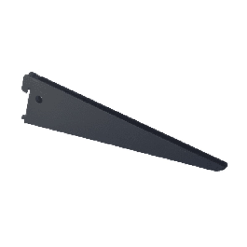 U-SHAPED SHELF 22 CM MATTE BLACK SPACEO