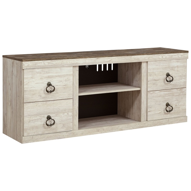 Willowton – TV Stand With Fireplace Option