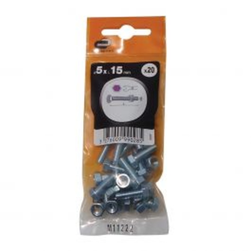 5 X 15 MM HEXAGON HEAD BOLT. DAD