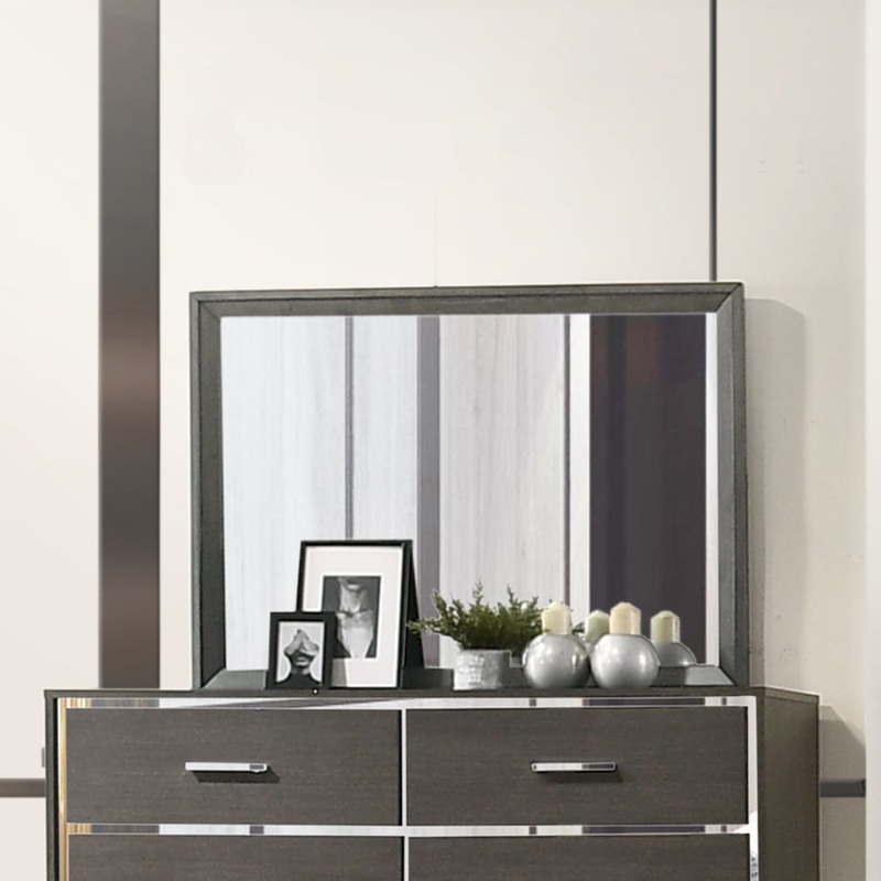 Escher – Mirror – Gray Oak