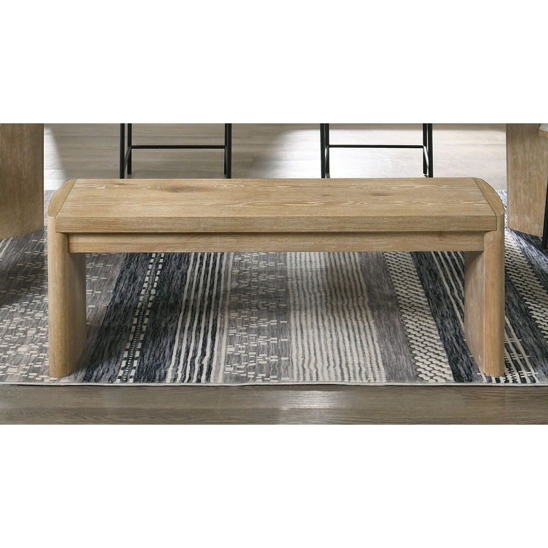 Magnus – Wide Dining Bench – Wooden Oak