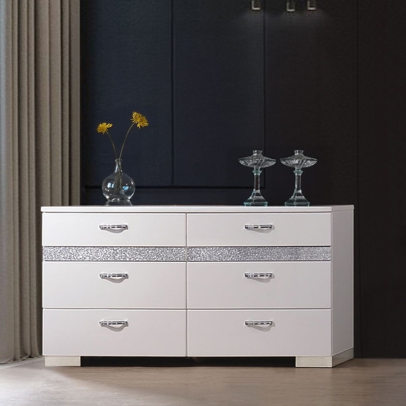 Naima II – Dresser – White High Gloss