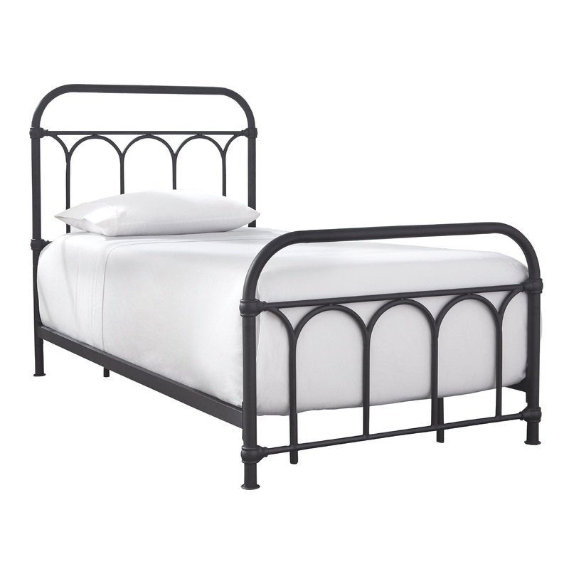 Nashburg – Arch Bed|Black|Queen|Full|Twin