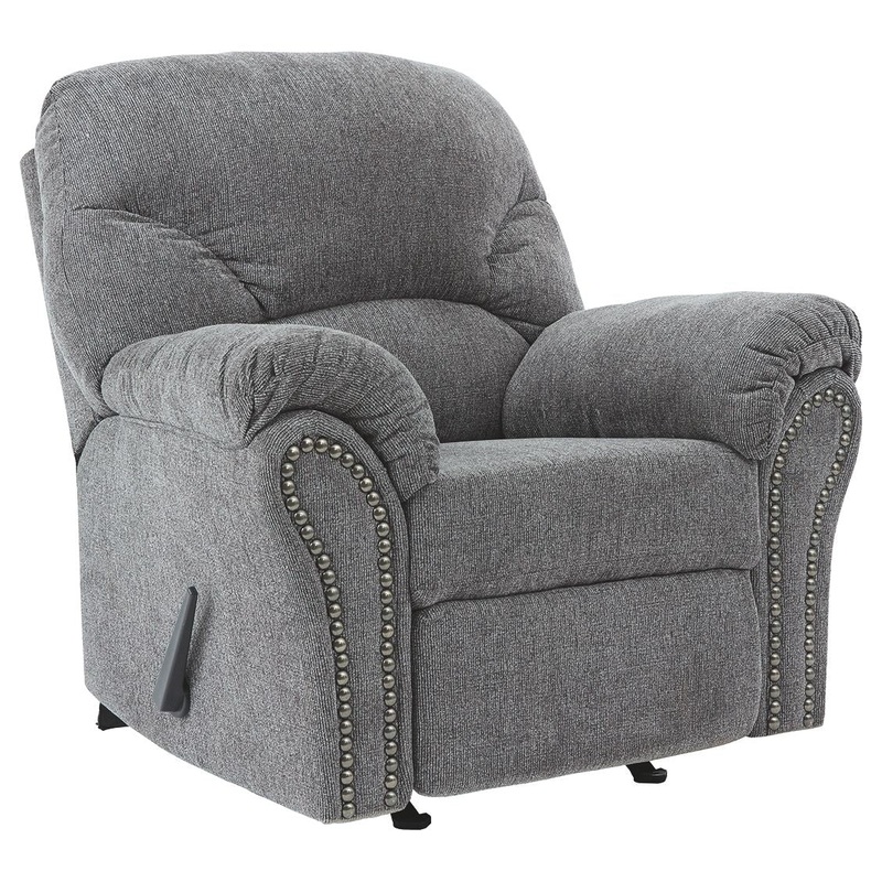 Allmaxx – Rocker Recliner – Pewter