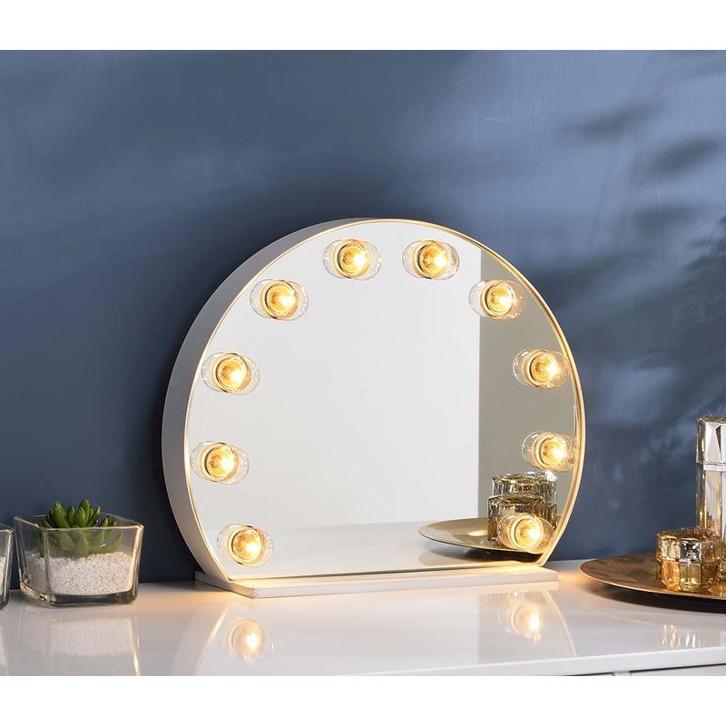 Alma – Accent Mirror – White