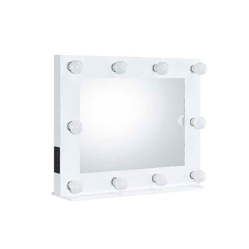 Avery – Accent Mirror – White