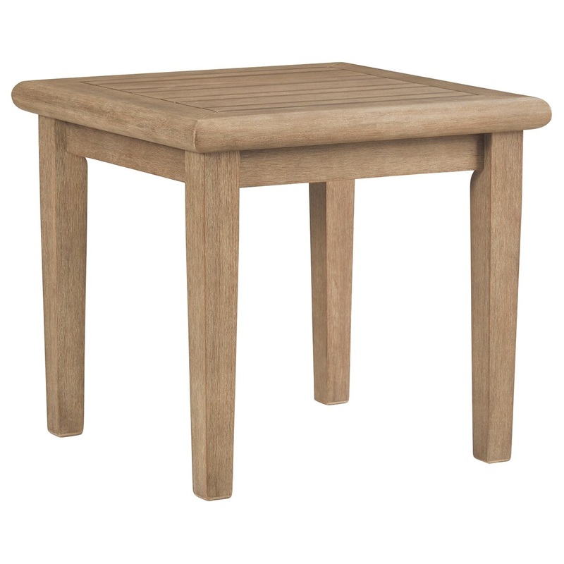 Gerianne – Square End Table – Brown