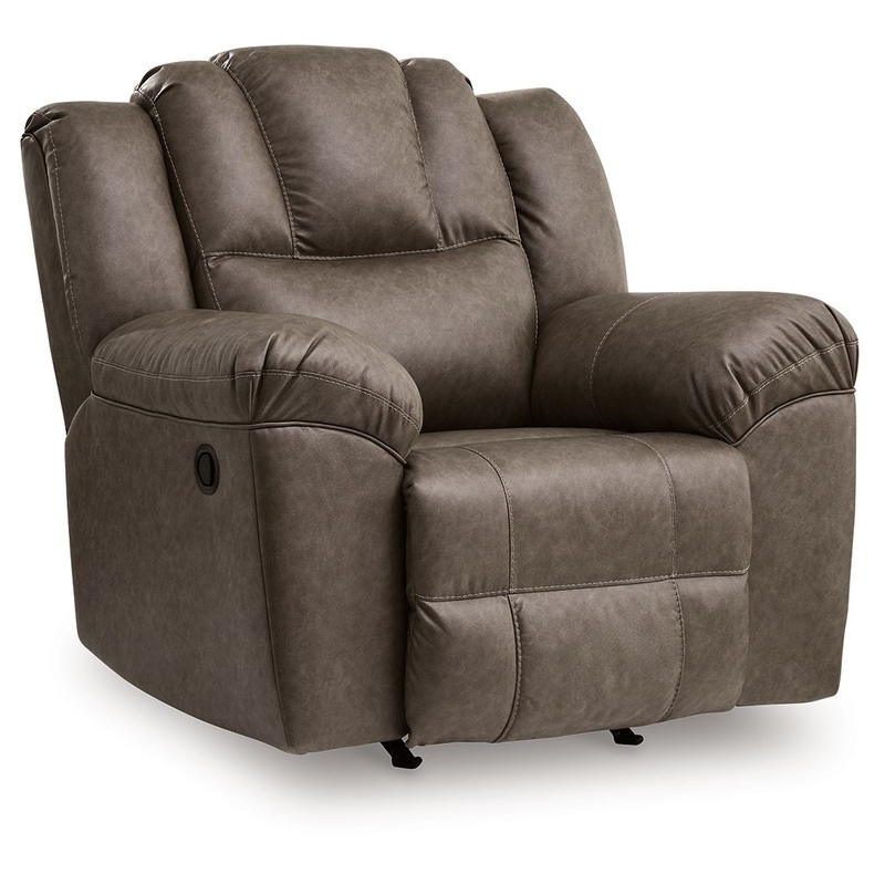 Lowilla – Rocker Recliner – Driftwood