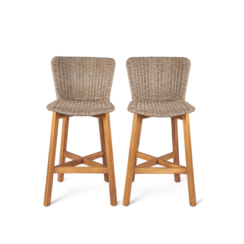 Lymington – Outdoor Bar Stool (Set of 2)
