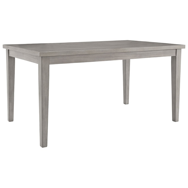 Parellen – Rectangular Dining Room Table – Gray