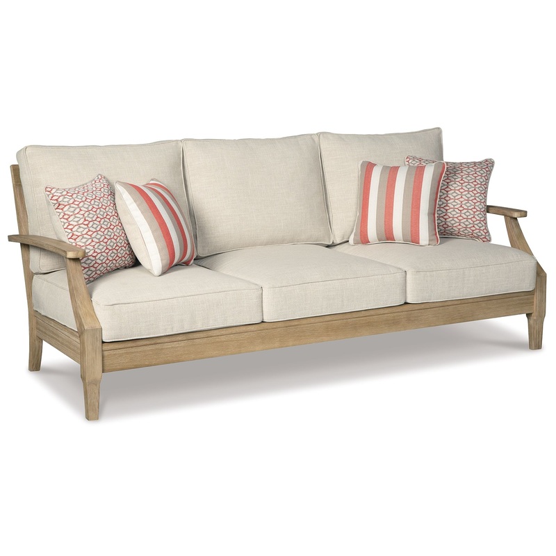 Clare View – Sofa with Cushion – Beige