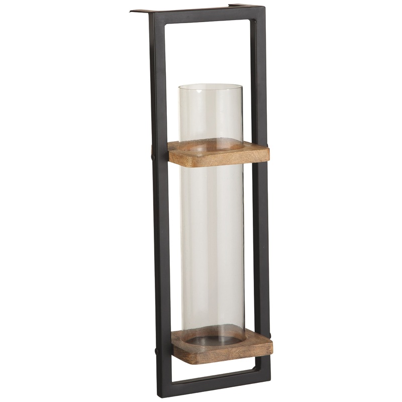 Colburn – Wall Sconce – Natural / Black