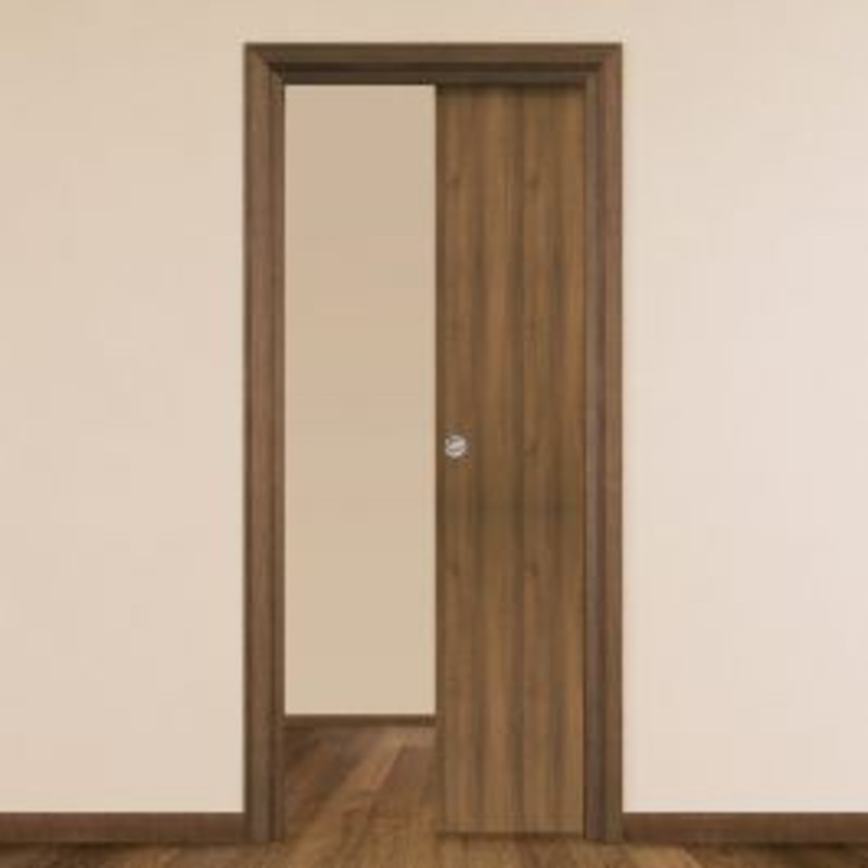 DOOR AUDA SCORR INT WALL 70X210 WALNUT RE