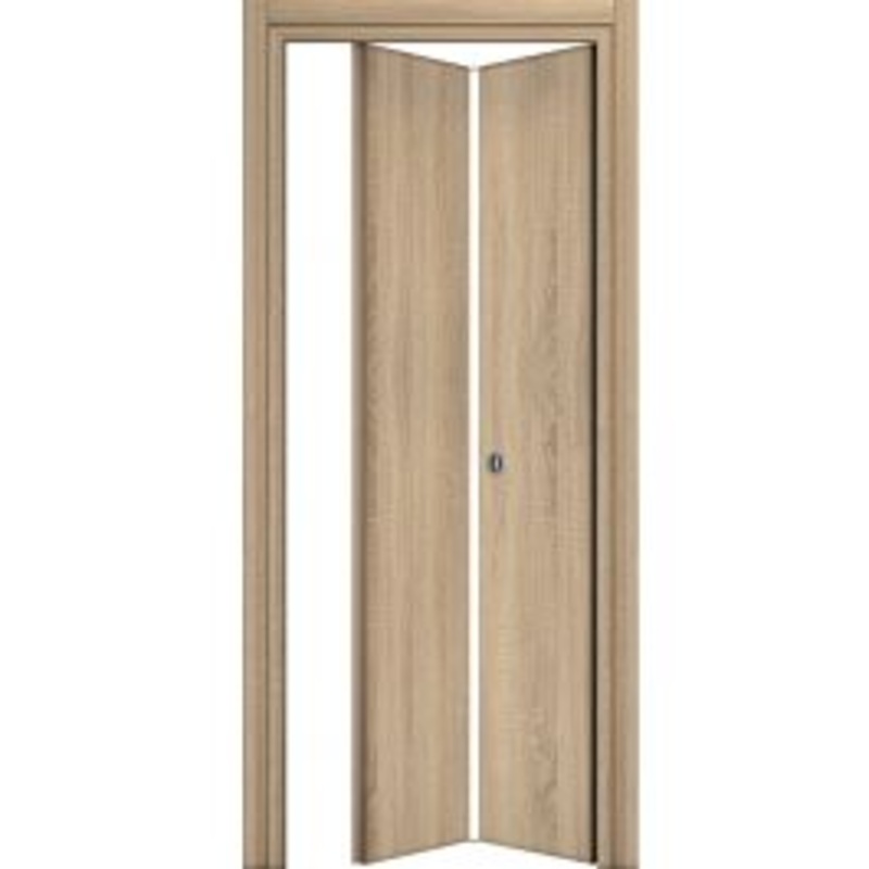 DOOR BRUSH BOOK 80X210 LEFT COGNAC