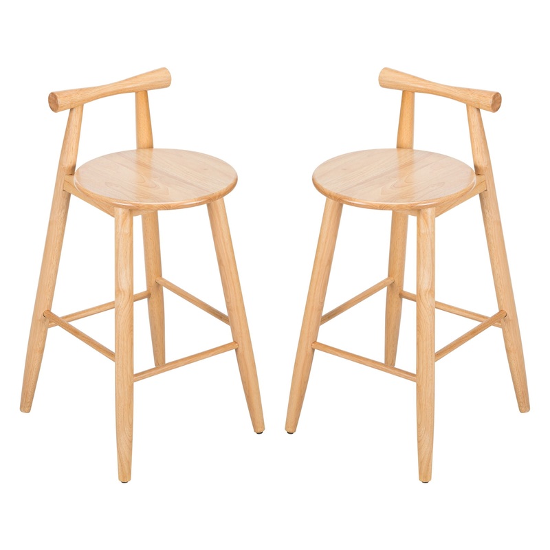 Grove – Indoor Barstool (Set of 2) – Natural