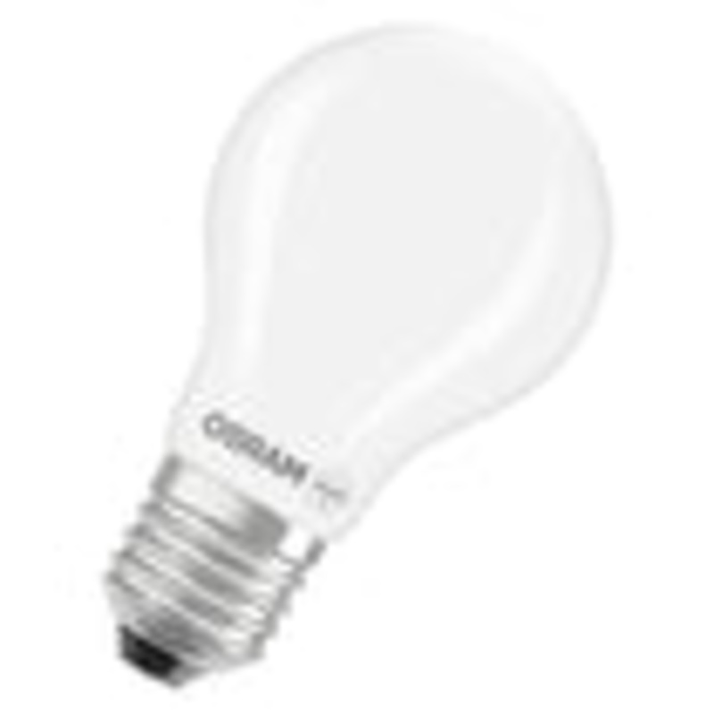 LED BULB E27=60W FROSTED DROP