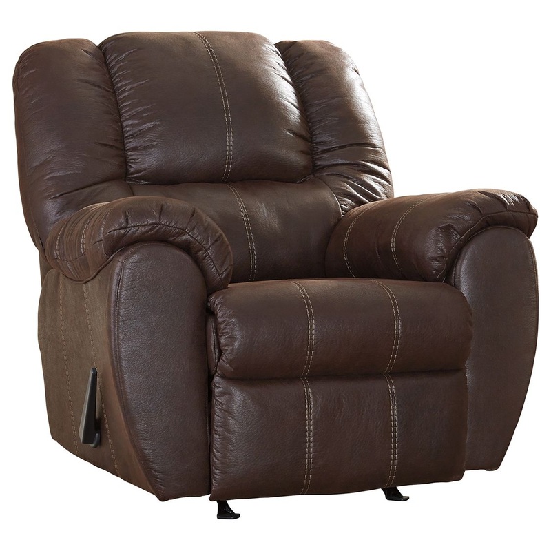 McGann – Rocker Recliner|Dark Brown|Light Brown