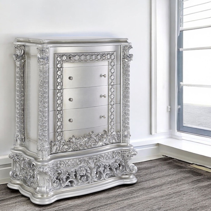 Valkyrie – Chest – Antique Platinum