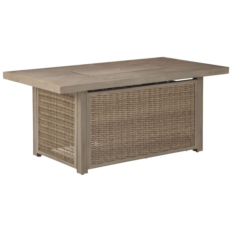 Beachcroft – Rectangular Fire Pit Table