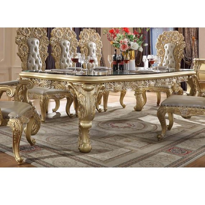 Cabriole – Dining Table – Gold