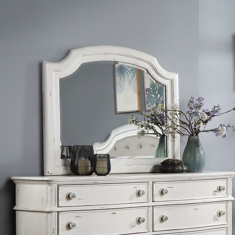 Jaqueline – Mirror – Antique White