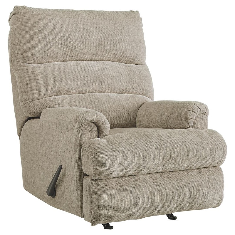 Man Fort – Rocker Recliner|Beige|Dark Gray