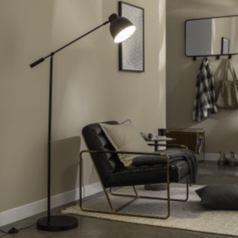 MELGA METAL FLOOR LAMP MERO H180CM E27