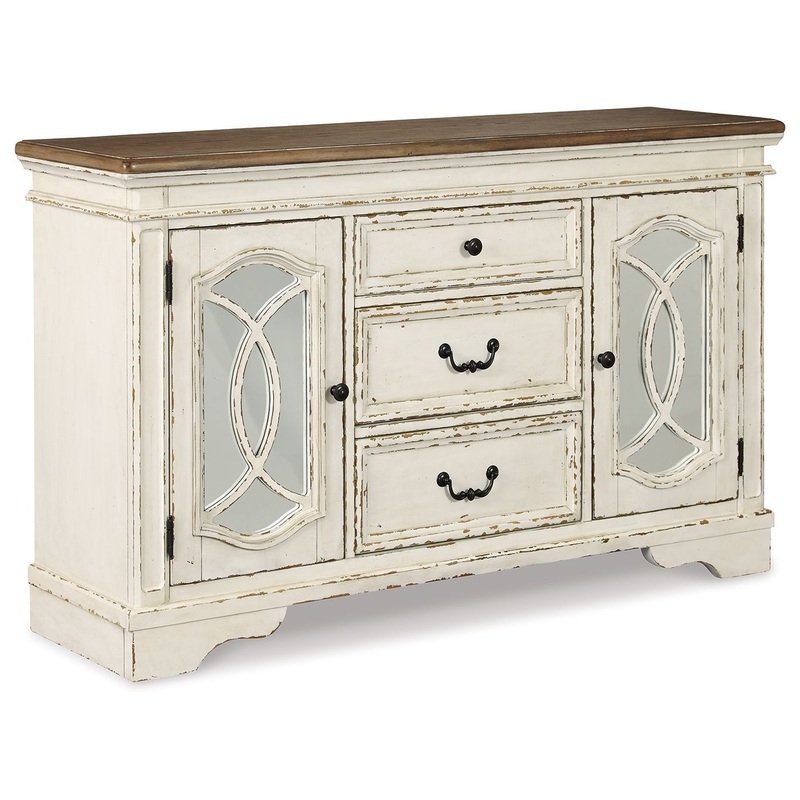 Realyn – Dining Room Server – Chipped White