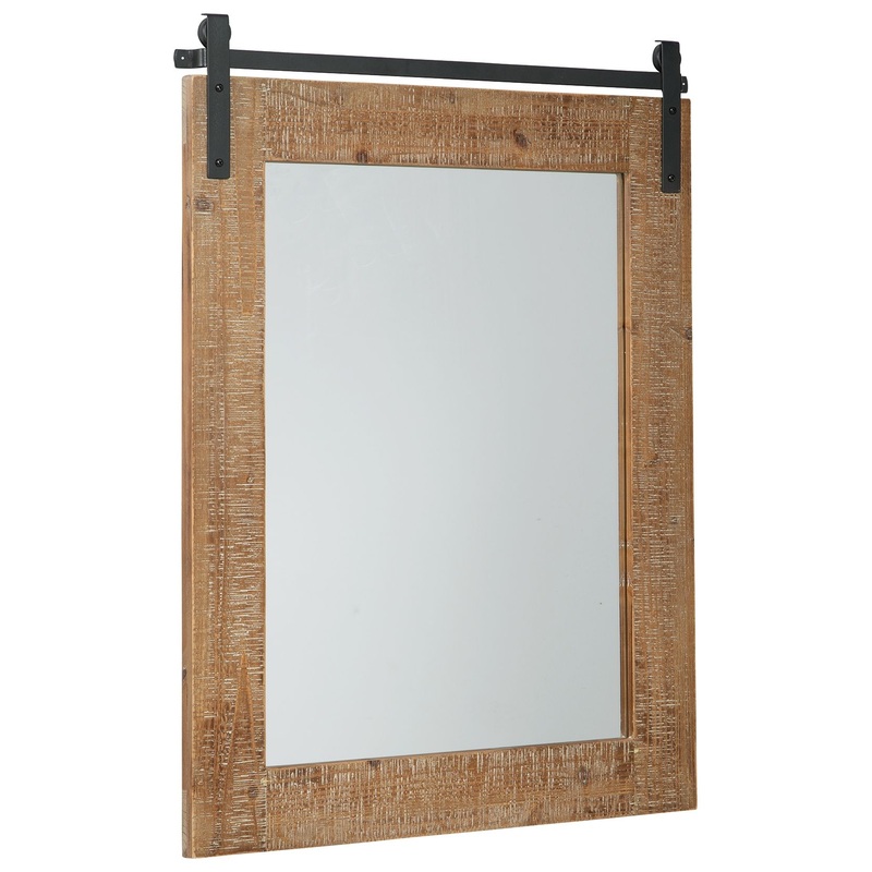 Lanie – Accent Mirror – Antique Brown