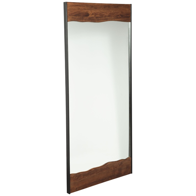 Panchali – Floor Mirror – Brown / Black