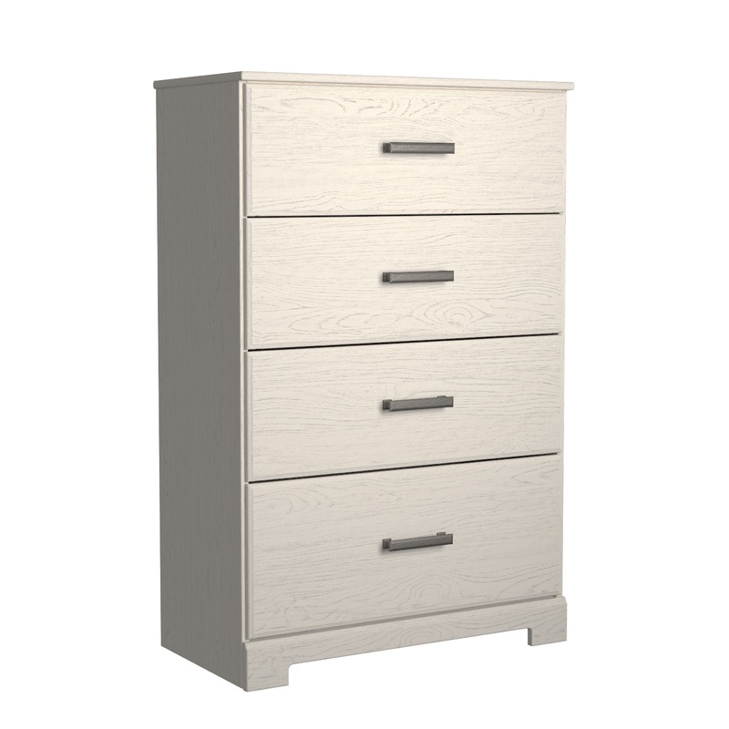Stelsie – Four Drawer Chest – White