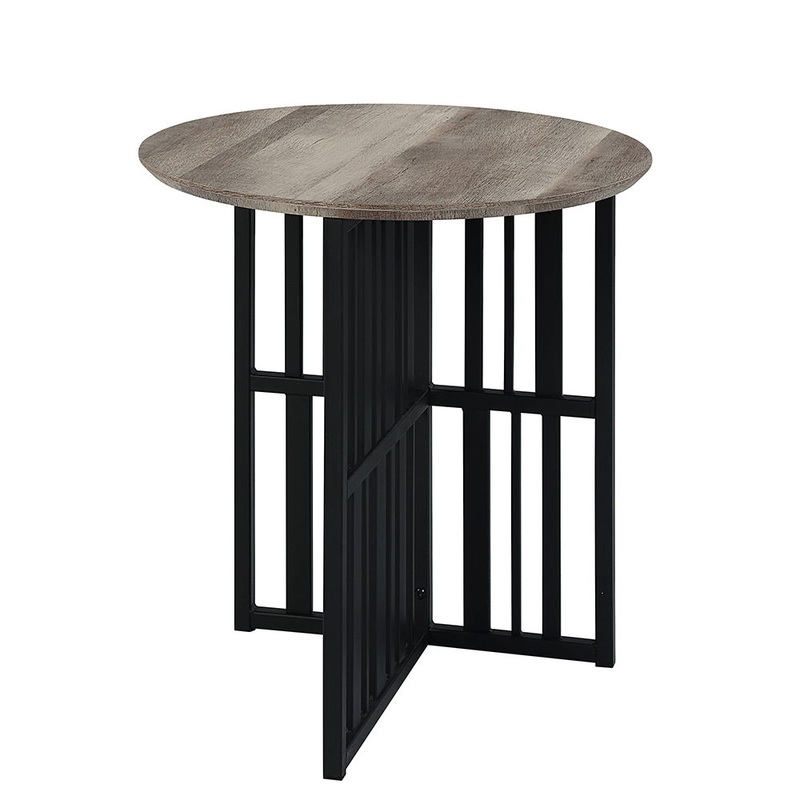 Zudora – Coffee Table – Antique Oak & Black