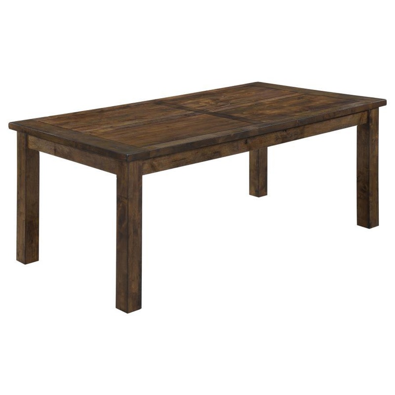 Coleman – Rectangular Dining Table – Rustic Golden Brown