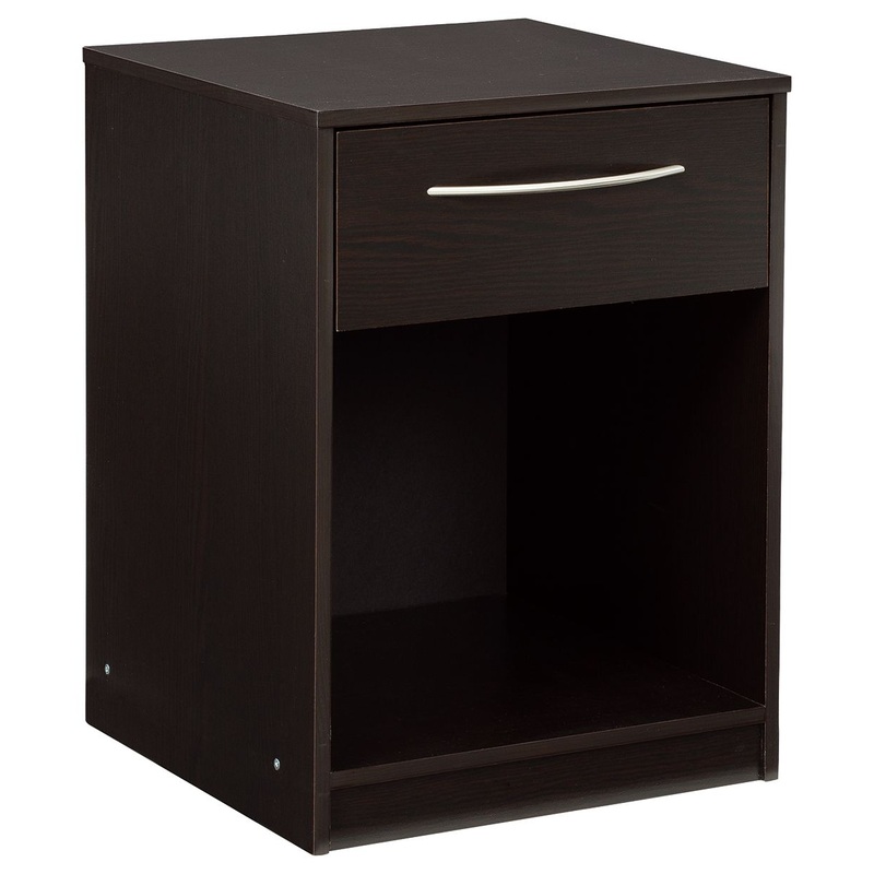 Finch – One Drawer Night Stand – Black