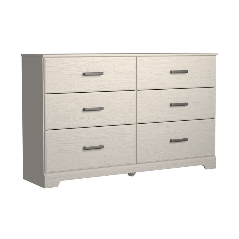 Stelsie – Six Drawer Dresser – White