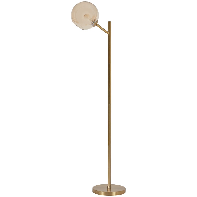 Abanson – Metal Lamp|Light Brown|Floor Lamps