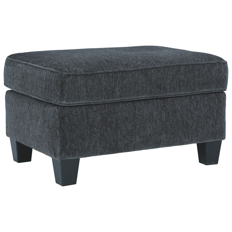 Abinger – Accent Ottoman|Dark Gray